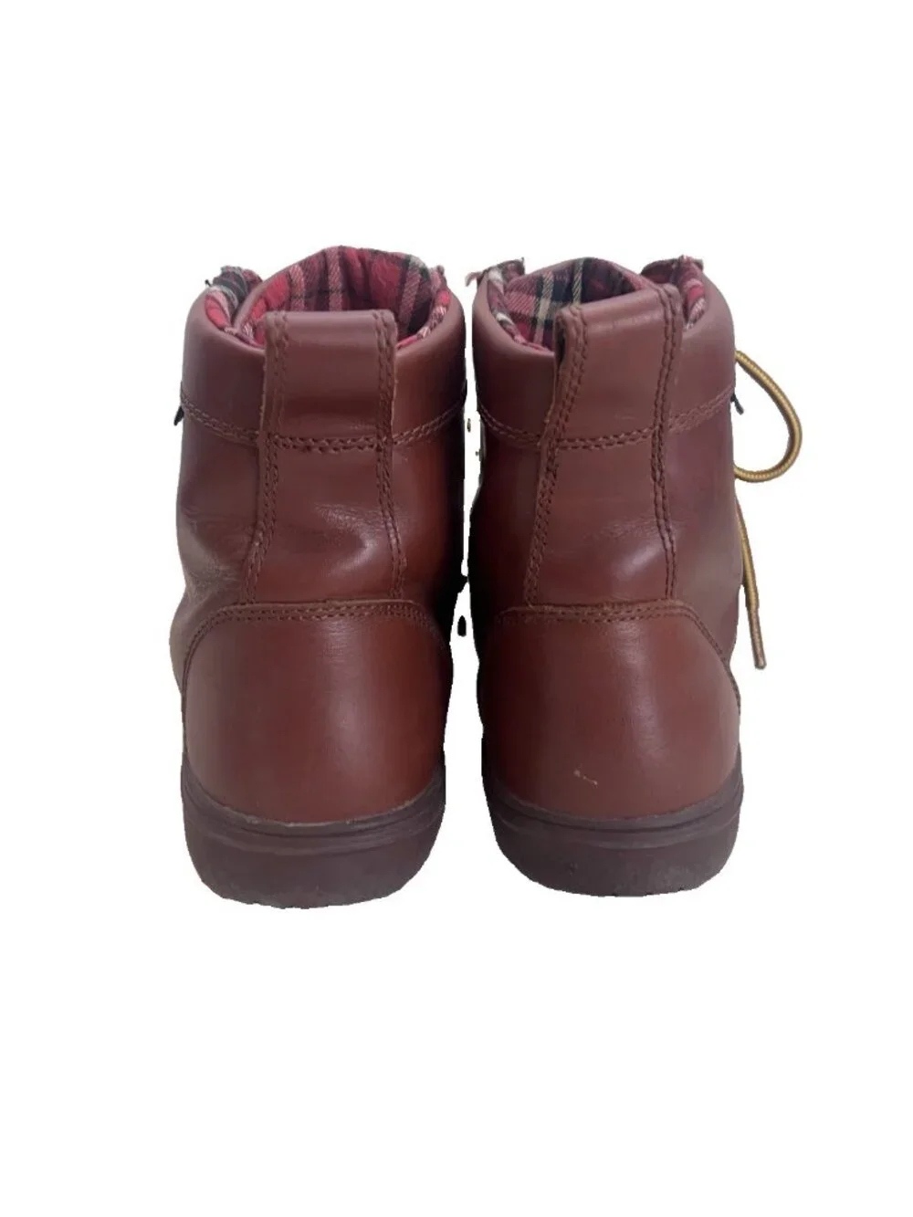 Lems Shoes Boulder Boot Leather Russet Brown Barefoot Zero Drop Size 42 EU US 9